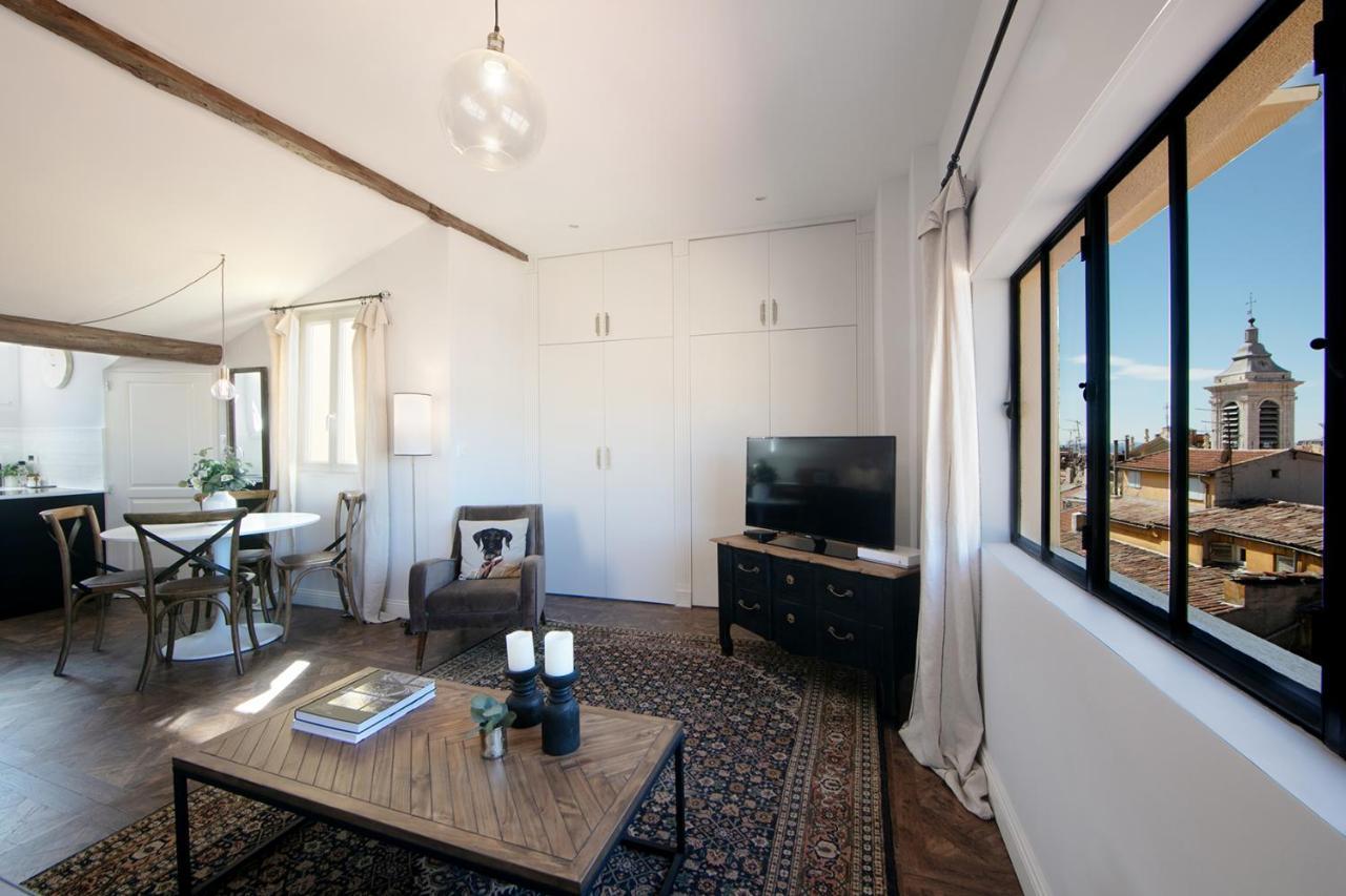 Апартаменти Cocoon Loft - Magnifique Loft Sous Toit, Refait A Neuf, Vues Splendides, Clim, Wifi Ніцца Екстер'єр фото